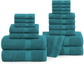 LANE LINEN 100% Ring Spun Cotton Bath Towel Set, 4 Shower Towels, 6 Hand Towels by LaneLinen