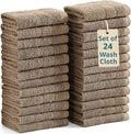 Casa Platino Washcloths 24 Pack by CasaPlatino