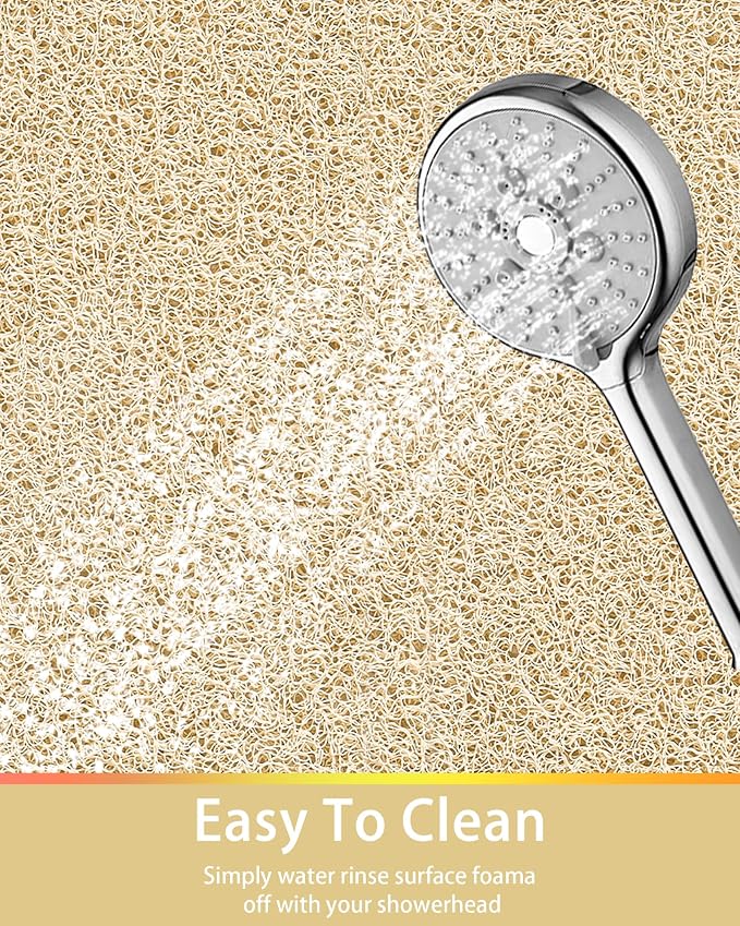 Non Slip Shower Mats for Inside Shower, 17x30 Inch, Anti-Slip Bathtub Mats for - Image 9