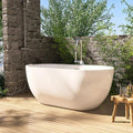 59" Acrylic Free Standing Tub, Stand Alone Tub, Freestanding Bathtub, Soaking by YinzanwBathtub