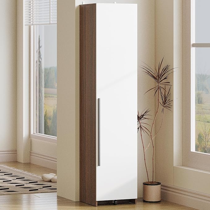 IRONCK 70" Pantry Storage Cabinet, Single Cabinet Pantry, Freestanding Tall - Image 2