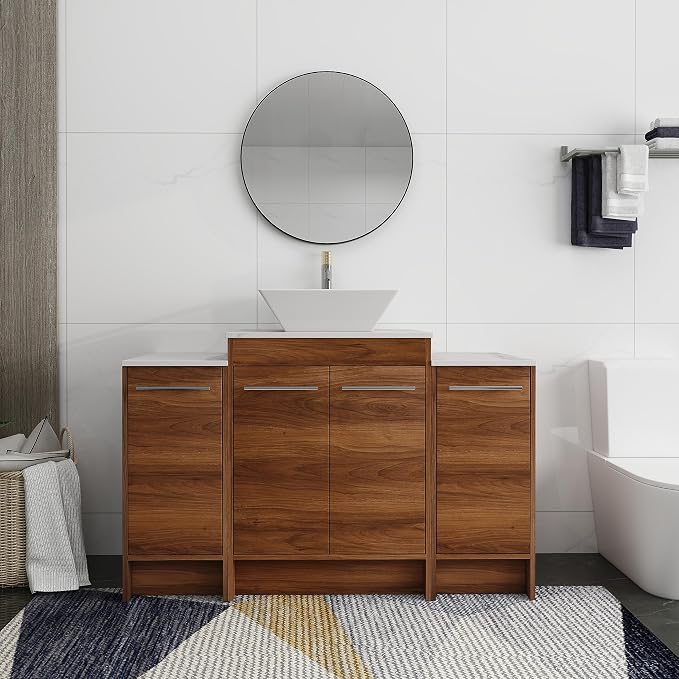 48 Inch Bathroom Vanity with Sink, Mordern Bathroom Vanity, Single Sink by ARTCHIRLY