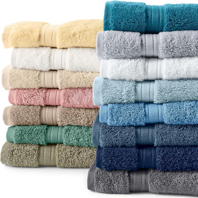 Lands' End Supima Towel Ivory Bath- Bath Sheet - Image 3