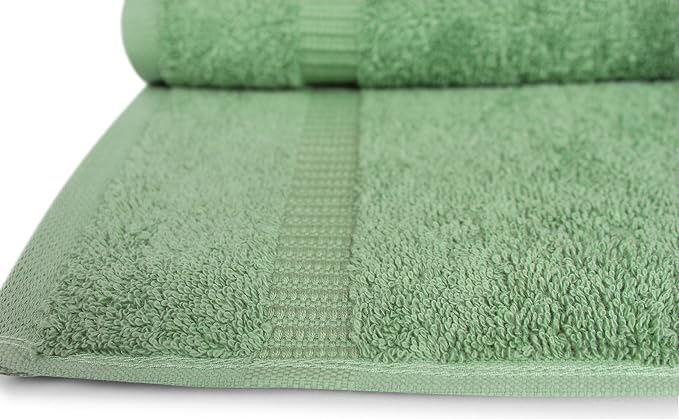 SALBAKOS 100% Turkish Cotton Hand Towel Set of 6 16x30 inch | Heirloom Quality - Image 6