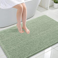 OLANLY Bathroom Rugs 44x32, Extra Soft Absorbent Chenille Bath Rugs, Rubber by OLANLY