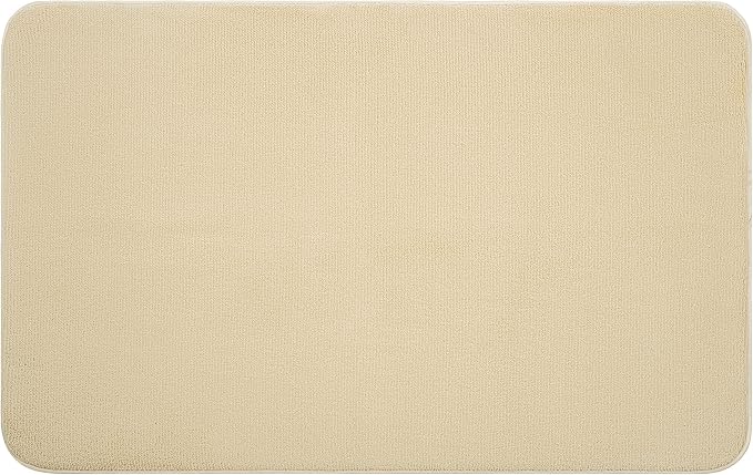 American Soft Linen 21x32 Fluffy Foamed Slip Reducer Bath Rug, Machine Washable - Image 7
