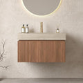 Ambrovina 30" Floating Bathroom Vanity by Unknown
