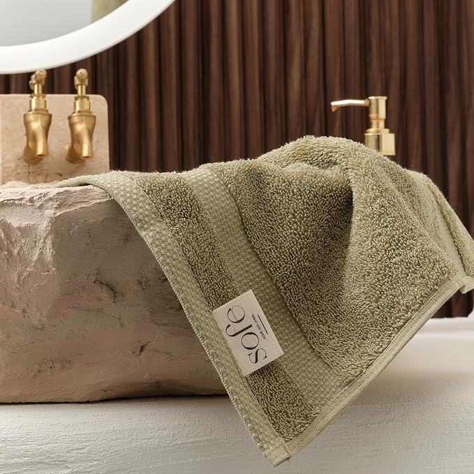 SOFE H&L | Olea Towel Set | 100% Cotton Premium Turkish Towels - Image 3