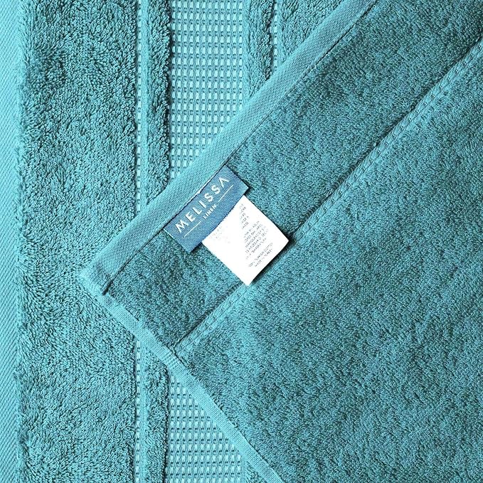 Melissa Linen, Fingertip Towels 4 Pack, 100% Turkish Cotton, Small Hand Towels - Image 3