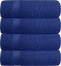 BELZZI Home Ultra Soft 4 Pack Oversized Bath Towel Set 27x54, Cotton Compact by Unknown