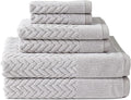 Texere 100% Organic Cotton Jacquard 650 GSM Premium Bath Towel Sets by TexereSilk