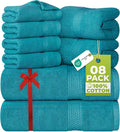 Utopia Towels 8 Piece Luxury Towel Set – Majestic Plush, Super Absorbent & by UTOPIATOWELS