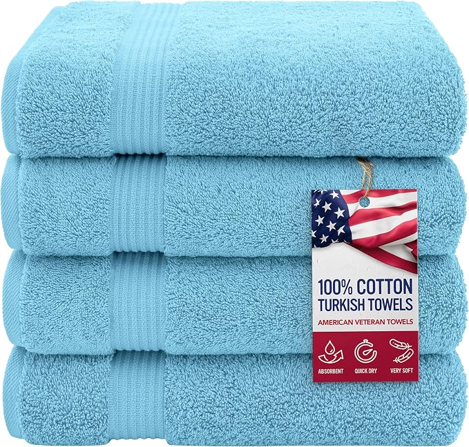 American Veteran Towel, 100% Cotton Turkish Bath Towels by American+Veteran+Towel