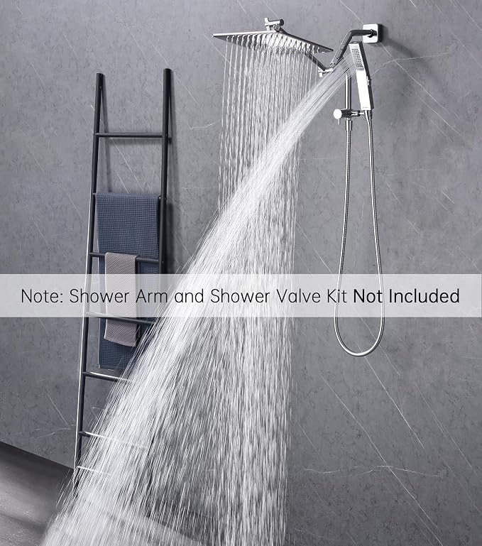G-Promise All Metal 10 Inches Rain Shower Head - Image 7
