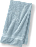 Lands' End Supima Towel Dusty Blue Bath- Bath Towel by LandsEnd