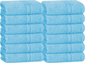 BOUTIQUO Ultra Soft Cotton Washcloths, Contains 12 Piece Face Cloths 12x12 inch by BOUTIQUO