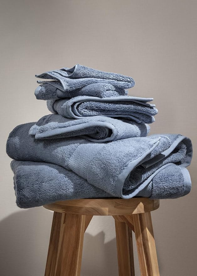 100% Organic Cotton Bath Towel Set | Bathroom Luxury Towel Set of 6 | GOTS - Image 6