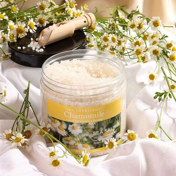 spa luxetique Bath Salts, Bath Bombs, Wooden Scoop, Epsom Salt - Image 3