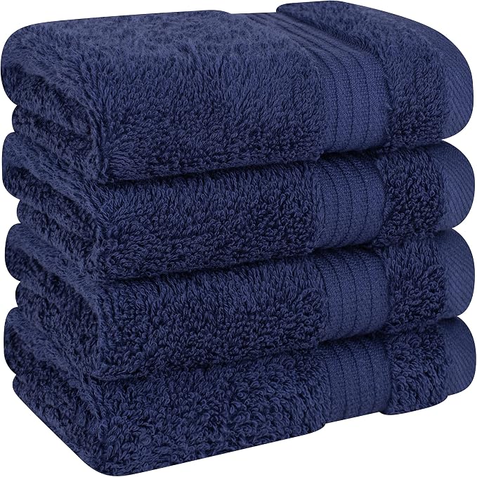 Cotton Paradise 100% Cotton Turkish Washcloth Set - Image 4