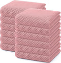 Homaxy 100% Cotton Waffle Weave Kitchen Dish Towels, Ultra Soft Absorbent Quick by Homaxy