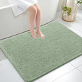 OLANLY Bathroom Rugs 40x32, Extra Soft Absorbent Chenille Bath Rugs, Rubber by OLANLY
