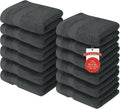 RIVERSIDE 12 Pack Premium 100% Cotton Face Washcloths, 550 GSM, 12 x 12 Inches by RIVERSIDE