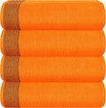 Belizzi Home Ultra Soft 4 Pack Oversized Bath Towel Set 27x54 inches, 100% by Unknown