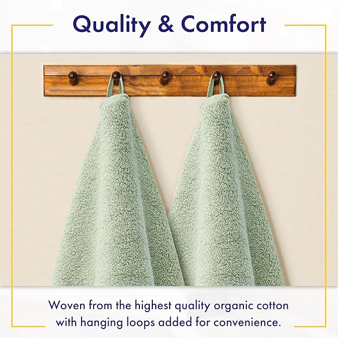 100% Organic Zero-Twist Cotton Towels - Image 4