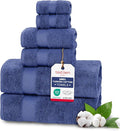 TEXTILOM 6 Pcs Bath Towel Set – Hotel and Spa Quality & Soft & Absorbent & by Textilom