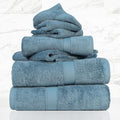 Superior Egyptian Cotton Pile 6 Piece Towel Set, Includes 2 Bath, 2 Hand by SUPERIOR