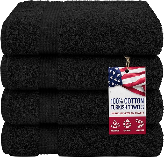 American Veteran Towel, 100% Cotton Turkish Bath Towels by American+Veteran+Towel