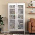 COFaR Modern Mesh Storage Cabinet, Free Standing Tall Pantry, Cupboard Metal by COFAR