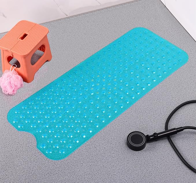 Anti-Slip Bathtub Shower mat, 39.3×15.7 inch（Approximately 100 × 40cm） Soft - Image 8