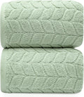 Ultra Soft & Stylish 700 GSM Luxury Bath Sheets | Pack of 2 | Extra Large 35x70 by AlusaHome