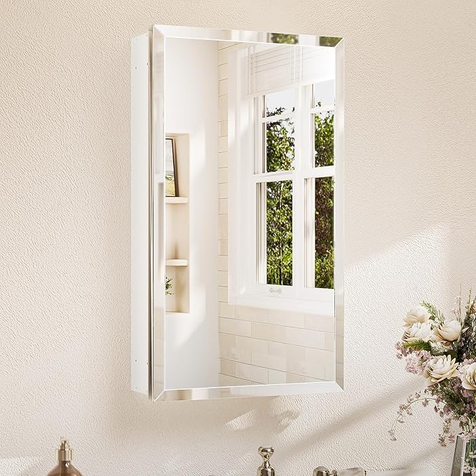 TETOTE 15 x 26 Mirrored Medicine Cabinets by TETOTE
