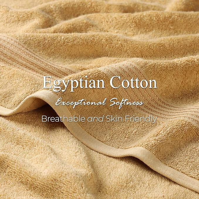 Superior Egyptian Cotton 10-Piece Face Towel Set, Small Towels - Image 7