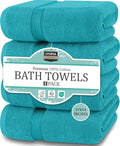 Utopia Towels 4 Pack Premium Bath Towels Set, 27 by 54 Inches, 100% Ring Spun by UTOPIATOWELS