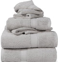 Superior Egyptian Cotton Pile 6 Piece Towel Set, Includes 2 Bath, 2 Hand by SUPERIOR