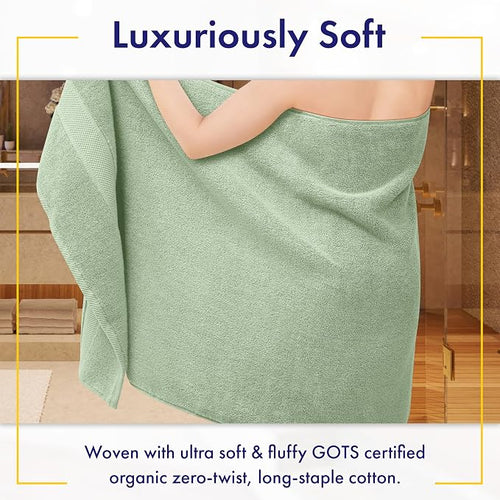 100% Organic Luxury Bath Sheets - Image 2
