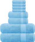 GLAMBURG Ultra Soft 8-Piece Towel Set by GLAMBURG