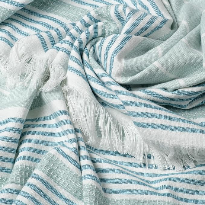 SOFE H&L | LINVIA Foutah Quick Dry Beach Towel Pack of 1 Basic - Image 3