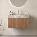 Ambrovina 30" Floating Bathroom Vanity by Unknown