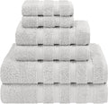 American Soft Linen Luxury 6 Piece Towel Set, 2 Bath Towels 2 Hand Towel 2 by AmericanSoftLinen