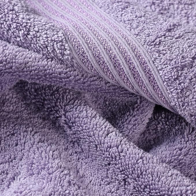 Superior Egyptian Cotton 2-Piece Bath Sheet Towel Set, Oversized Body Towels - Image 6