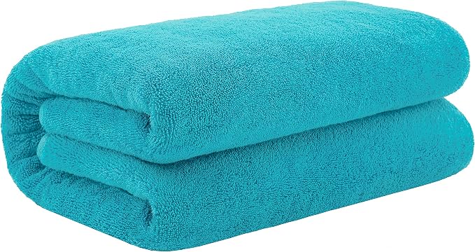 Cotton Paradise 100% Cotton 40x80 Oversized Bath Sheet, Extra Large Turkish - Image 3