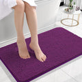 OLANLY Bathroom Rugs 24x16, Extra Soft Absorbent Chenille Bath Rugs, Rubber by OLANLY