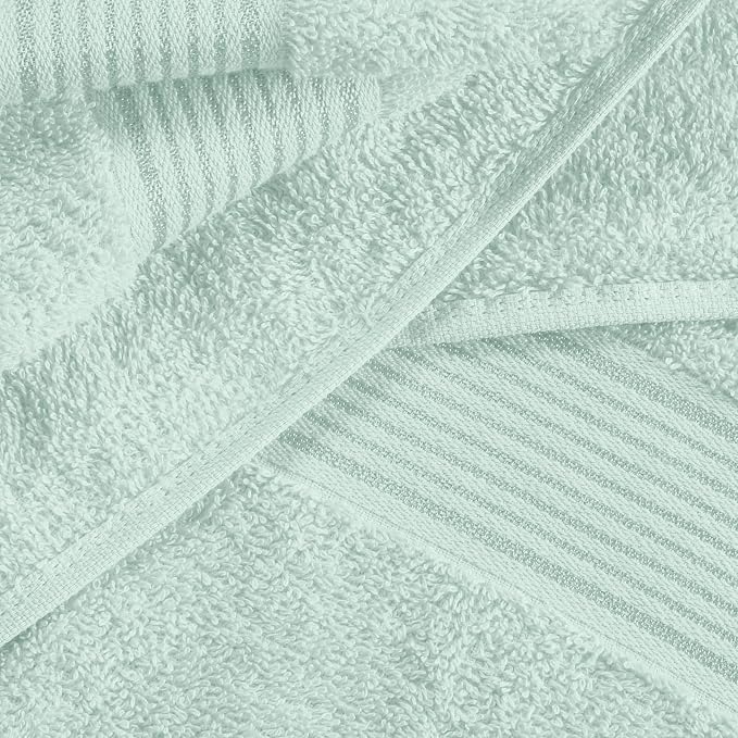 BELZZI Home Ultra Soft 4 Pack Oversized Bath Towel Set 27x54, Cotton Compact - Image 2