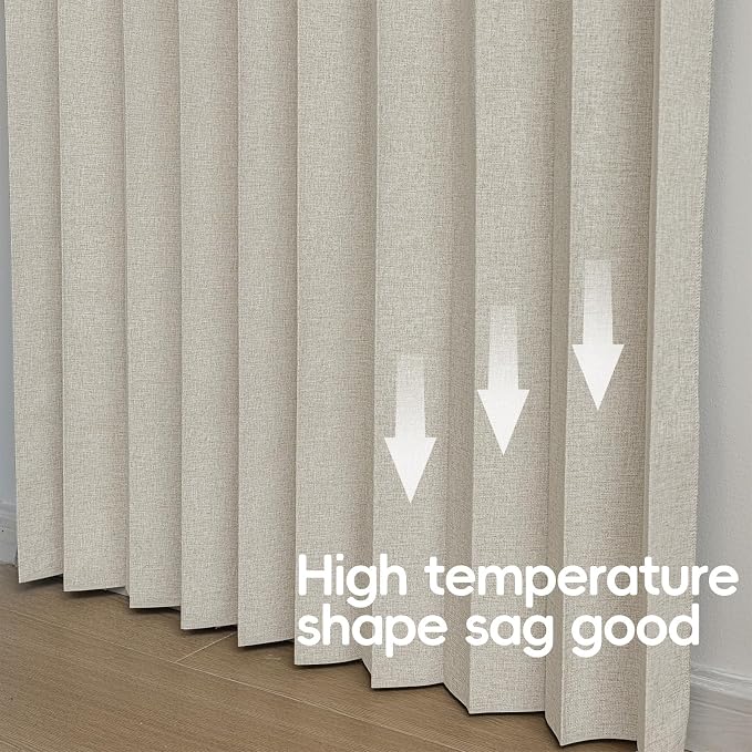 100% Blackout Fabric Folding Door Curtain - Image 7