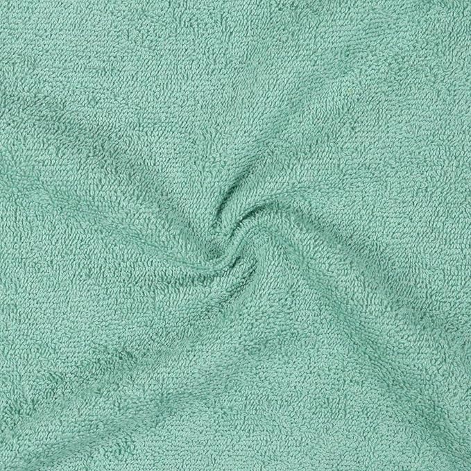Amazon Basics Washcloth for bathroom, 100% Cotton Extra Absorbent, Fast Drying - Image 2
