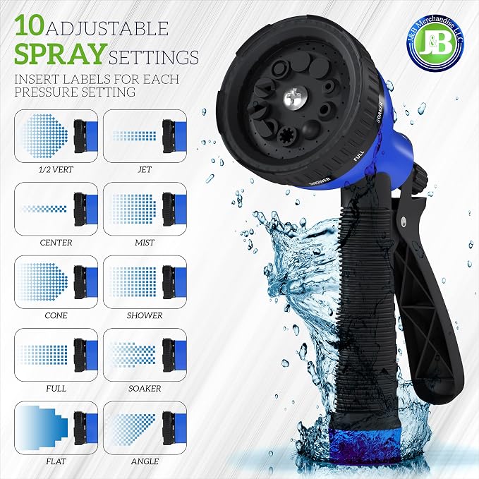 J&B XpandaHose 75ft Expandable Garden Hose - Image 4